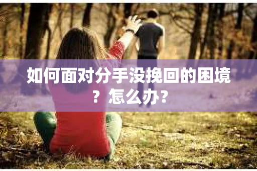 如何面对分手没挽回的困境？怎么办？