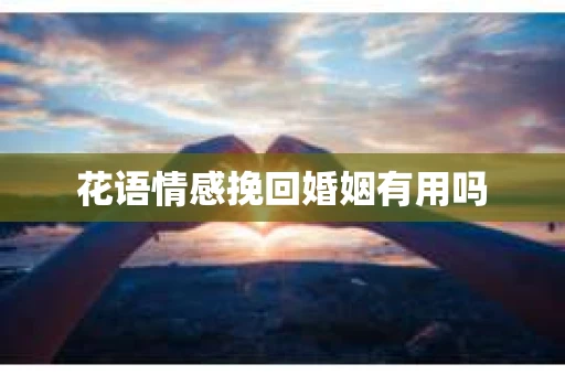 花语情感挽回婚姻有用吗