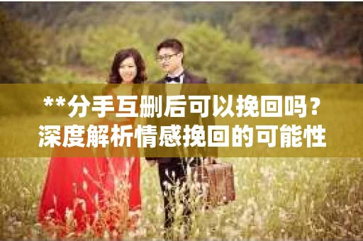 **分手互删后可以挽回吗？深度解析情感挽回的可能性**