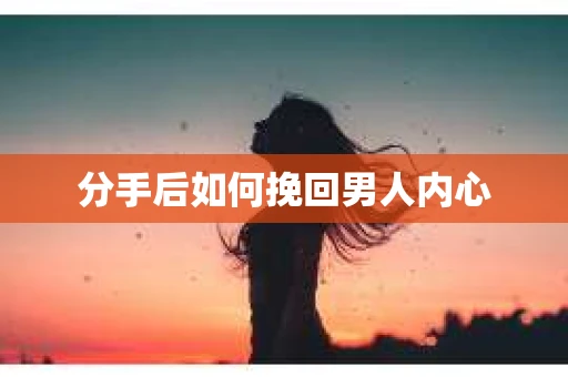 分手后如何挽回男人内心