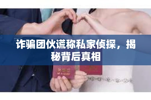 诈骗团伙谎称私家侦探，揭秘背后真相