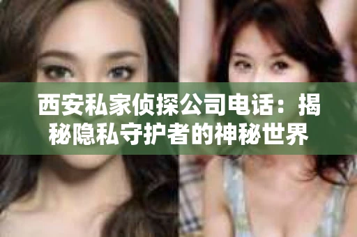 西安私家侦探公司电话：揭秘隐私守护者的神秘世界