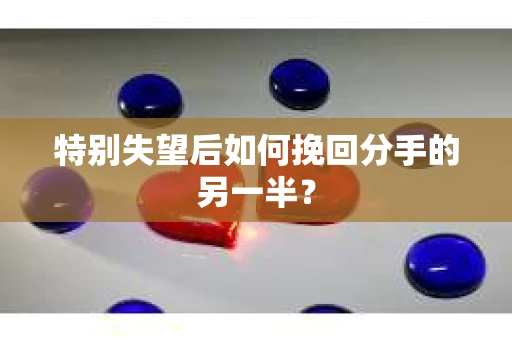 特别失望后如何挽回分手的另一半？