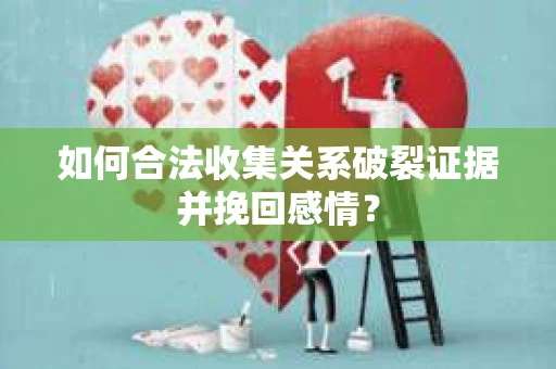 如何合法收集关系破裂证据并挽回感情？
